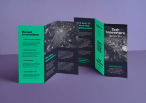 Tri Fold Brochure Printing on A4 size Sheet