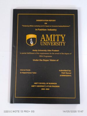 Thesis Book Printing and Binding